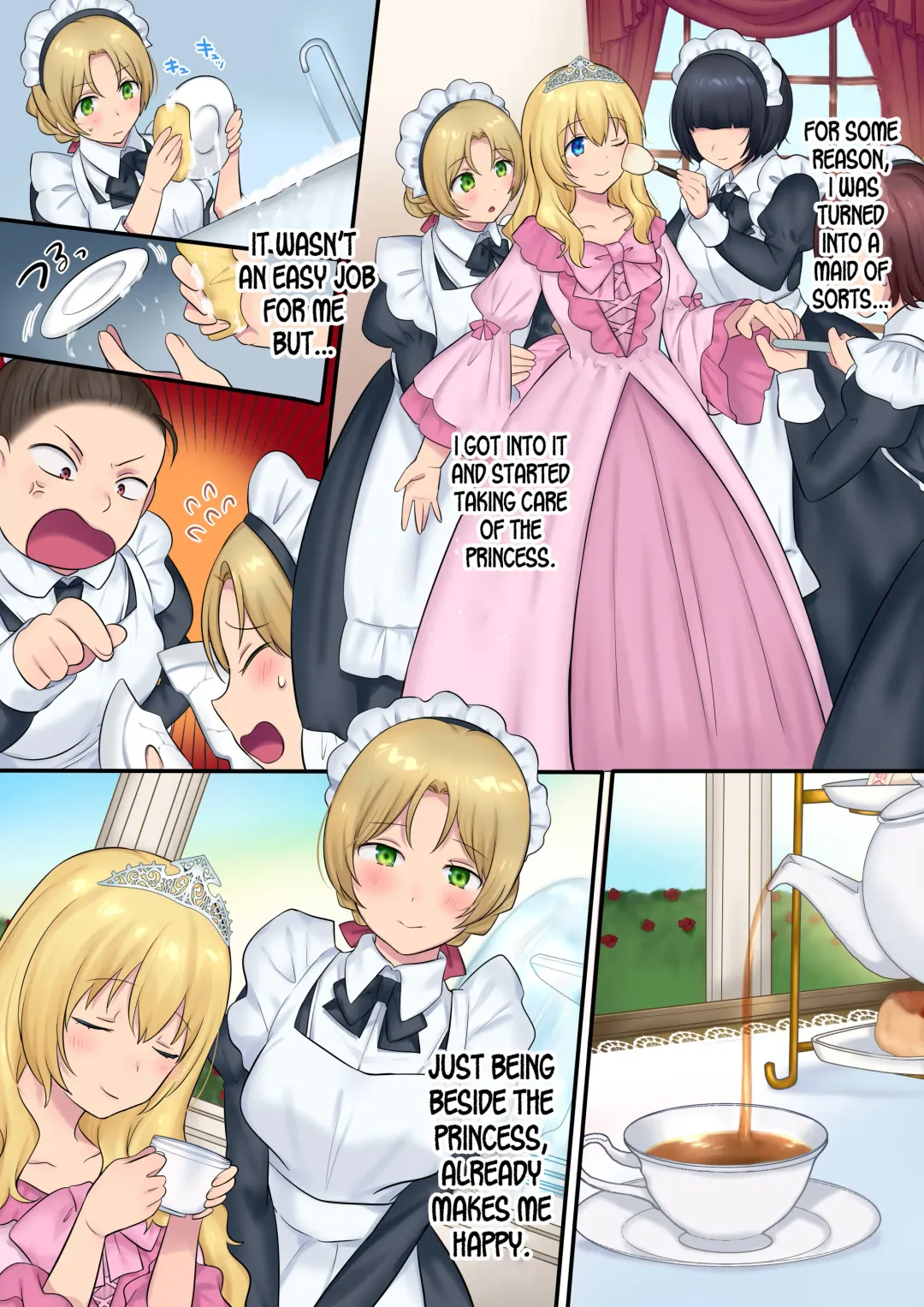 [Hiiragi Popura] Yousei-san ni Omakase! Nyotaika Yousei o Meguru 3-tsu no Monogatari | Leave it to the fairy! Three genderbent fairy tales Fhentai - Page 33