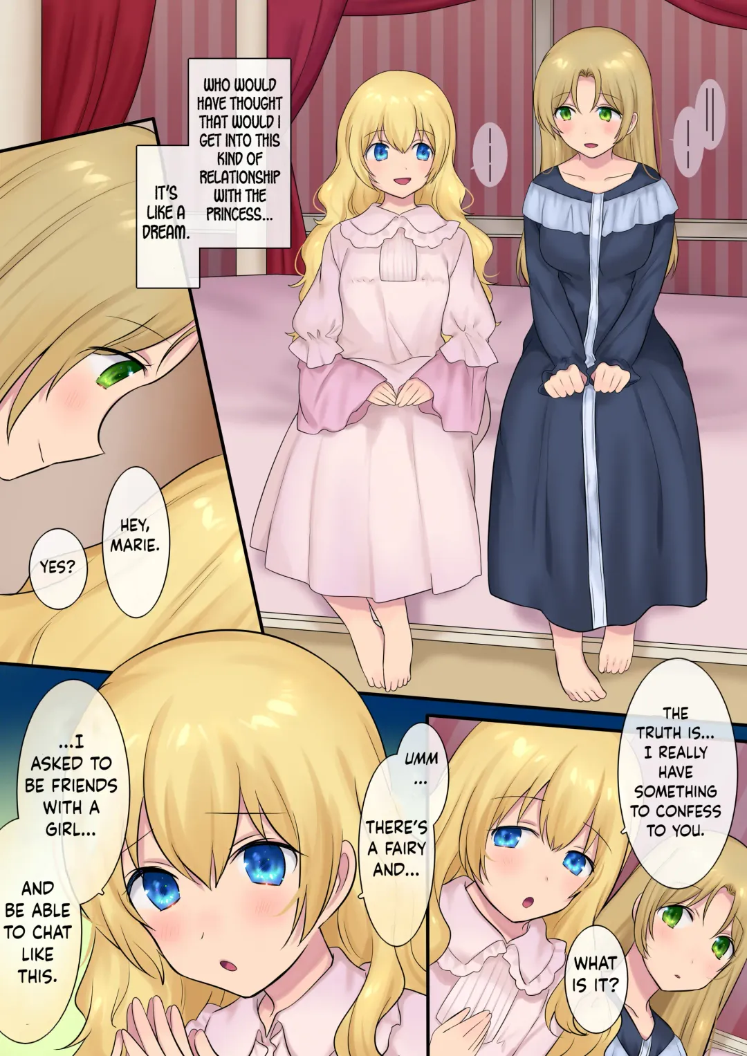 [Hiiragi Popura] Yousei-san ni Omakase! Nyotaika Yousei o Meguru 3-tsu no Monogatari | Leave it to the fairy! Three genderbent fairy tales Fhentai - Page 40