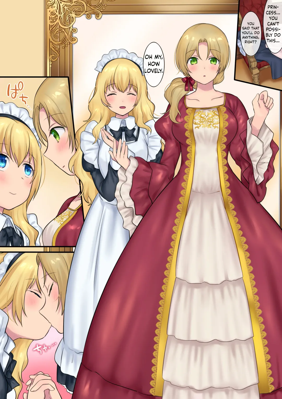 [Hiiragi Popura] Yousei-san ni Omakase! Nyotaika Yousei o Meguru 3-tsu no Monogatari | Leave it to the fairy! Three genderbent fairy tales Fhentai - Page 42