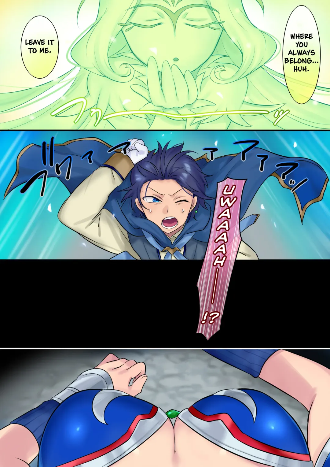 [Hiiragi Popura] Yousei-san ni Omakase! Nyotaika Yousei o Meguru 3-tsu no Monogatari | Leave it to the fairy! Three genderbent fairy tales Fhentai - Page 8