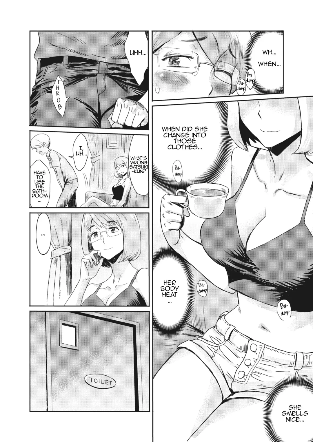 [Kuroiwa Menou] ﻿[Kuroiwa Menou] Hitozuma to Shounen Hirusagari no Yuuwaku | Married Woman and Young Boy, Afternoon Temptation Fhentai - Page 4