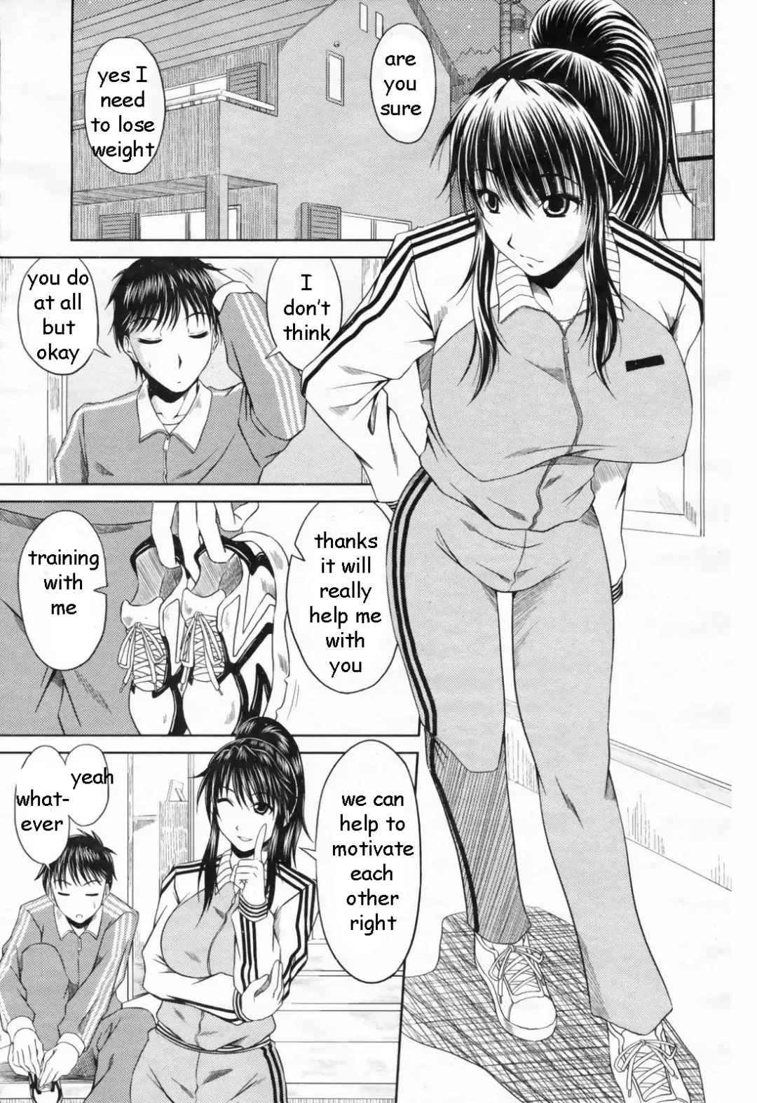 [Kai Hiroyuki] Exercising with Sis Fhentai - Page 1