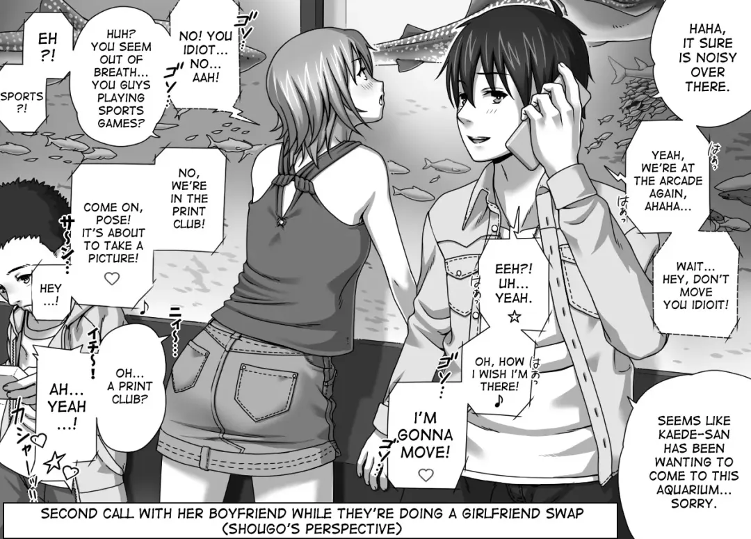 [Taono Kinoko] Kareshi no Me no Mae de Anal Kaihatsu Sareru + Omake Fhentai - Page 39