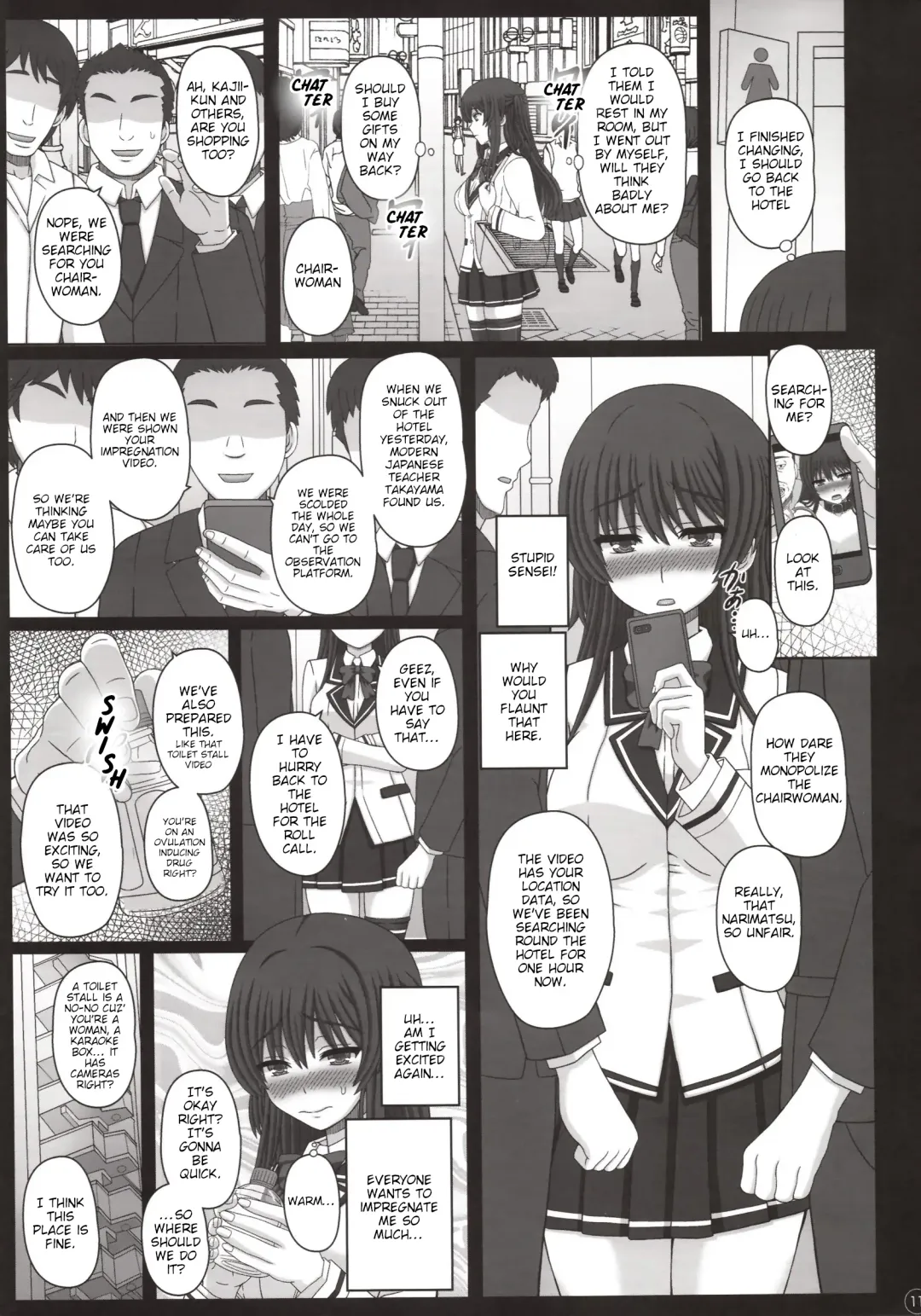 [Shiawase No Katachi] Iinchou wa Class no Ninshin Pet 3 Fhentai - Page 10