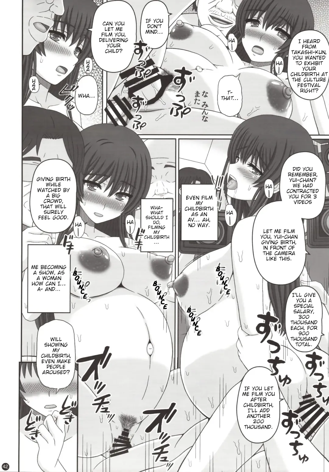 [Shiawase No Katachi] Iinchou wa Class no Ninshin Pet 3 Fhentai - Page 41