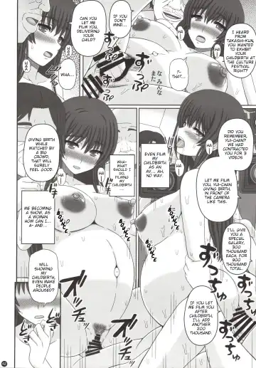 [Shiawase No Katachi] Iinchou wa Class no Ninshin Pet 3 Fhentai - Page 41