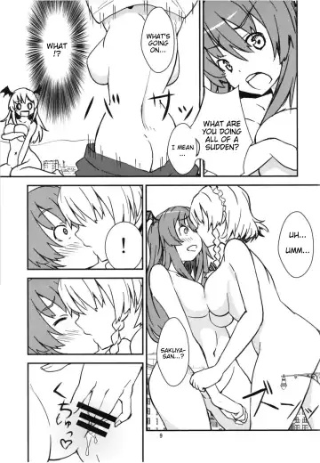 [Kuro Oolong] Mega Sakuya vs Giant Koakuma Fhentai - Page 8