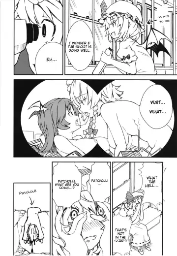 [Kuro Oolong] Mega Sakuya vs Giant Koakuma Fhentai - Page 9