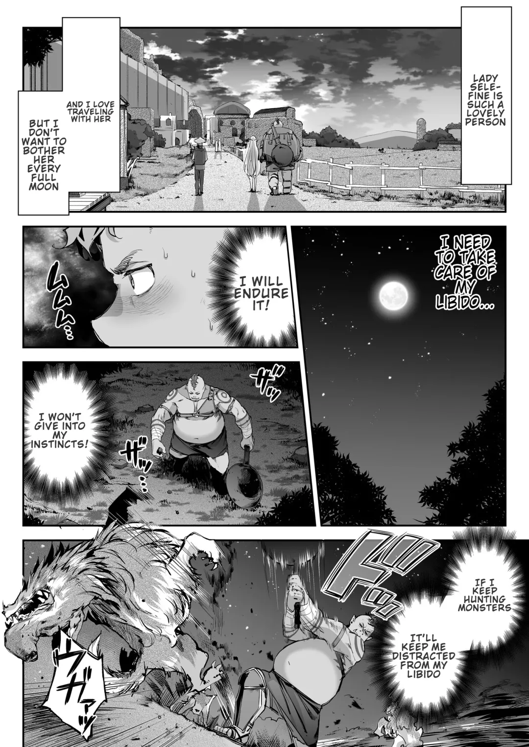 [Hakui Ami] Midara na Elf-san wa Orc-kun ga Osuki | Lewd Elf Likes Orc-kun Fhentai - Page 15