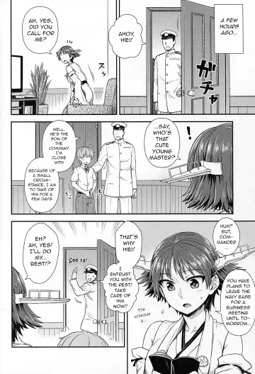 [Itou Yuuji] Hiei-san to Omamagoto | Playing House with Miss Hiei Fhentai - Page 2
