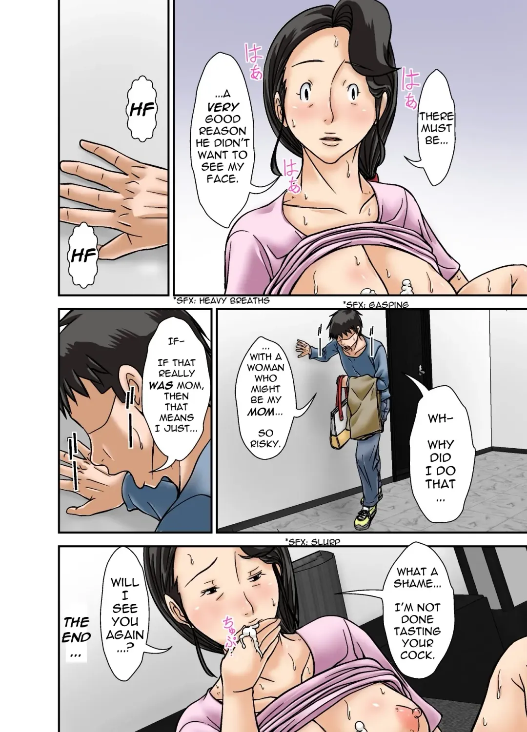 [Hoyoyo] Futsuu no Shufu ga Fuuzoku ni Ochita Riyuu ~Musuko Hen~ | Why This Ordinary Housewife Resorted to Sex Work ~Son Edition~ Fhentai - Page 50