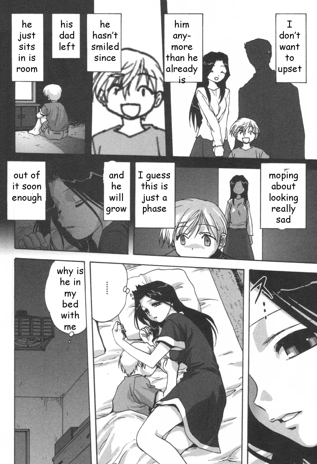 [Mitarashi Kousei] Unrelenting Son Fhentai - Page 4