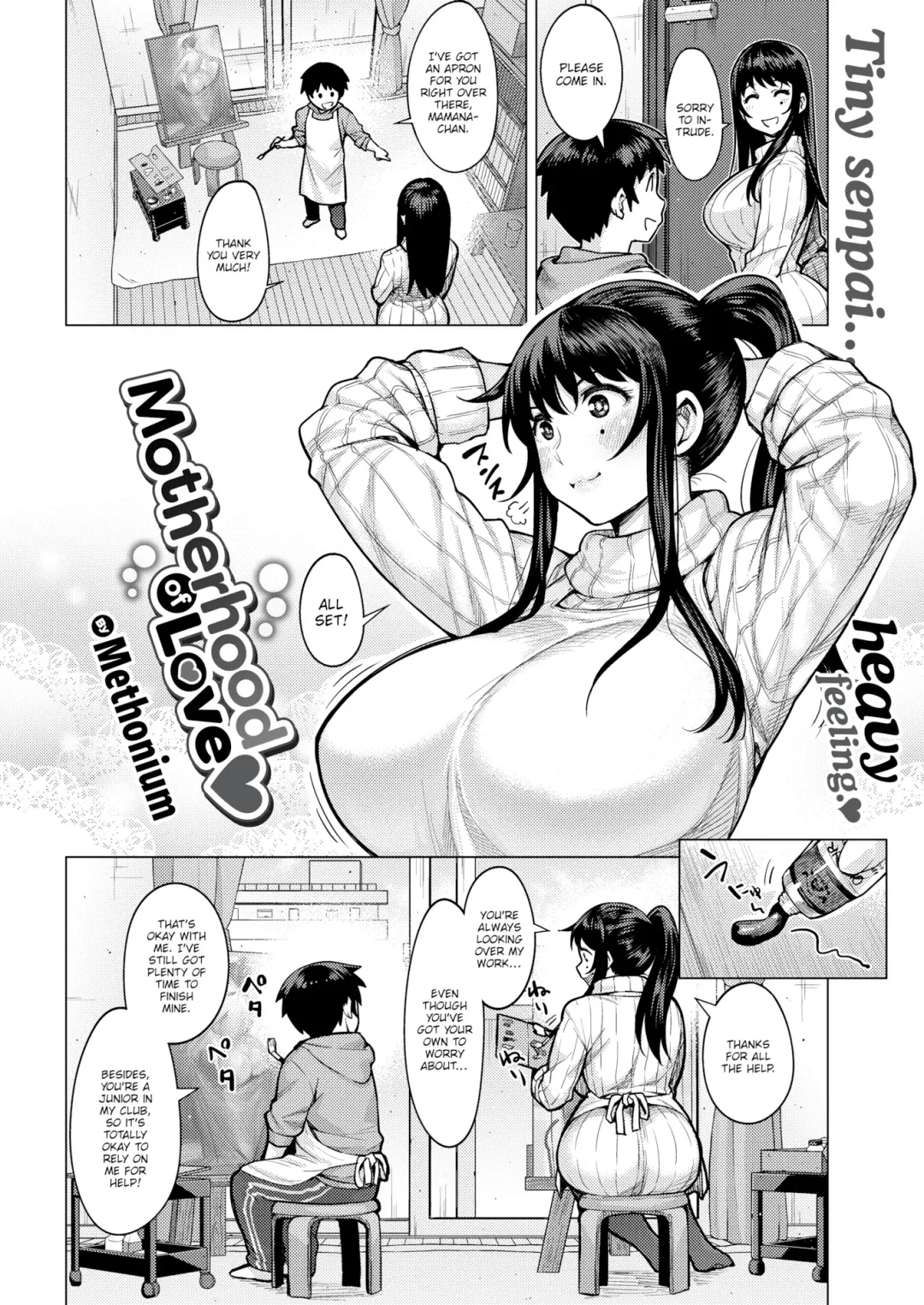 [Methonium] Koi no Motherhood | Motherhood of Love (uncensored) Fhentai - Page 2