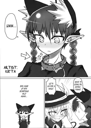 [Keta - Shiromaki Mizuga] Osanpo Orinrin Goudou | Taking Orinrin On a Walk! Collab Edition Fhentai - Page 16