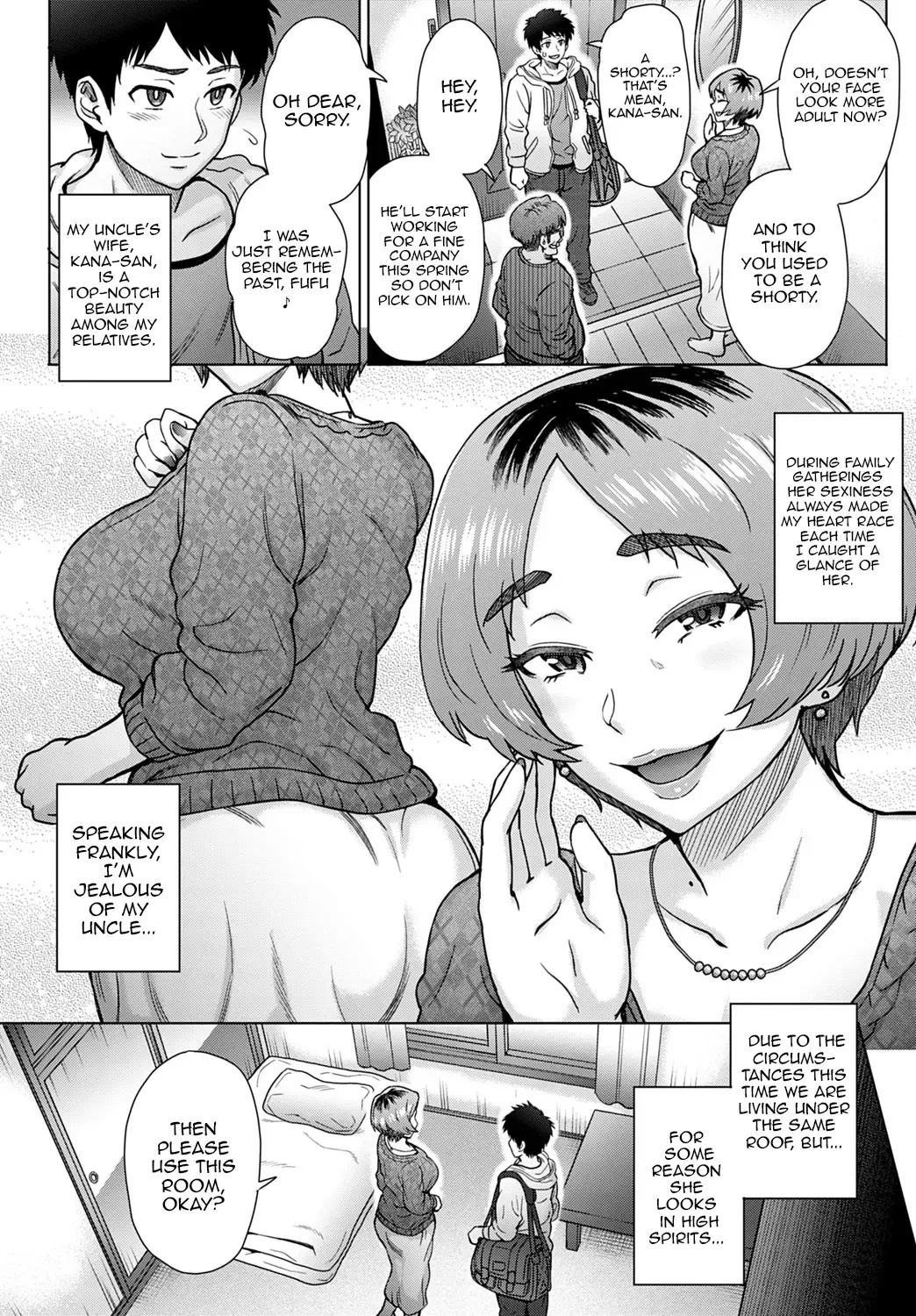 [Itou Eight] Oji no Tsuma - the wife of my uncle Fhentai - Page 2