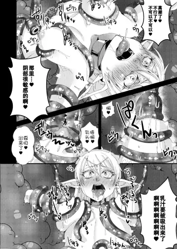 [Bangetsu Setsuka] Jotei Elf Selena ~Echikoronka Teikoku no Botsuraku~ Fhentai - Page 14