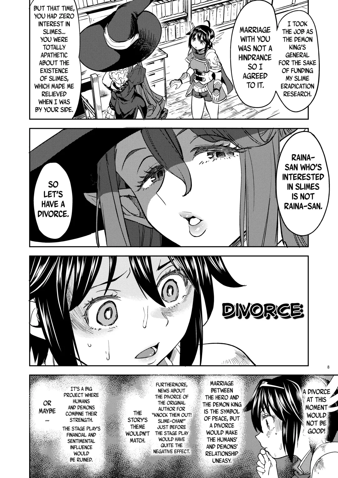 [Ayane] Onna Yuusha ni Tensei Shitara Mazoku no Tsuma ga 5-nin mo Irurashii 3 | Reincarnated as a Female Hero Who Seems to Have 5 Demon Wives 3 Fhentai - Page 9