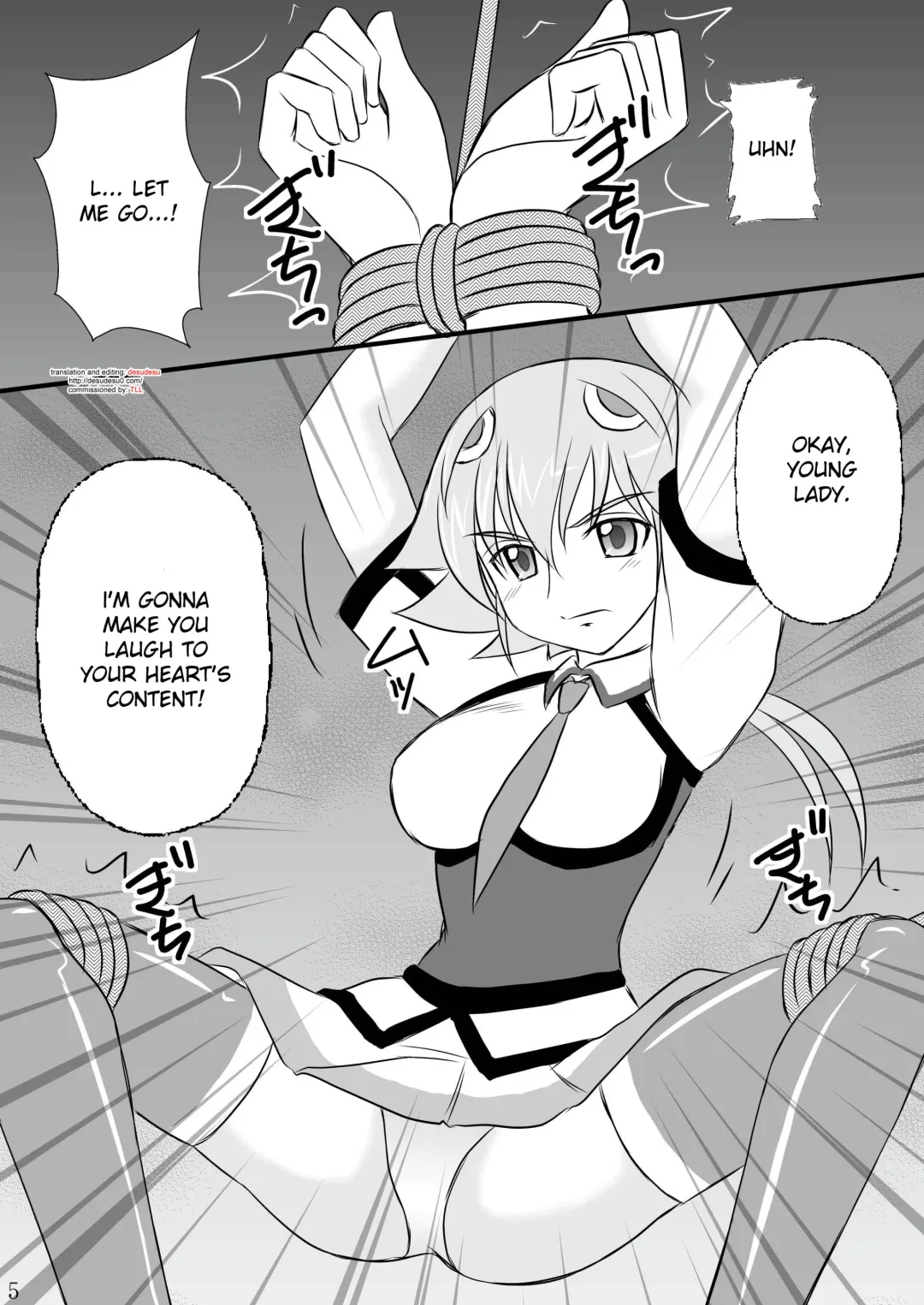 [Kittsu] Seishin Houkai suru made Kusuguri Makutte Ryoujoku Shite Miru Test | Rape and tickle test until one loses her sanity Fhentai - Page 5