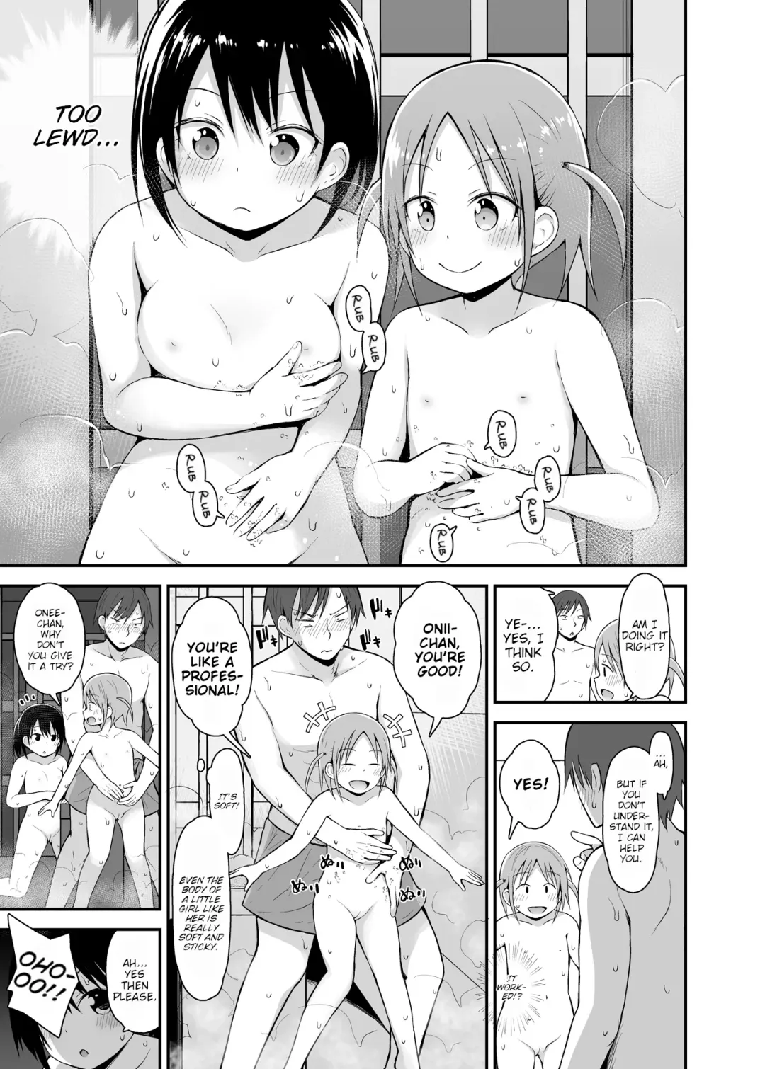 [Fujisaka Lyric] Onnanoko datte Otokoyu ni Hairitai 3 | They may just be little girls, but they still want to enter the men's bath! 3 Fhentai - Page 8