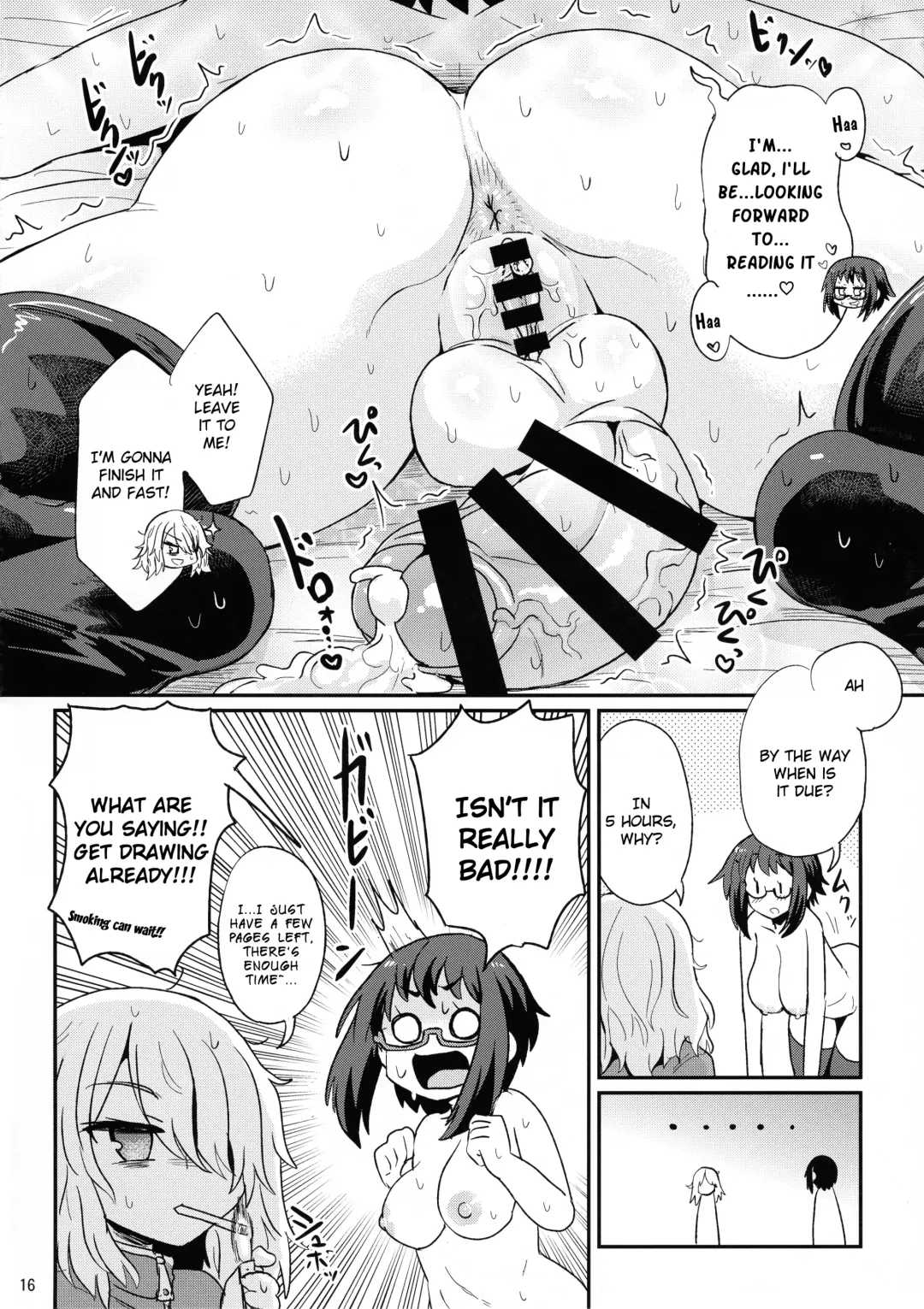[Magifuro Konnyaku] Mecha Shiko Shichau Kei Joshi Fhentai - Page 16