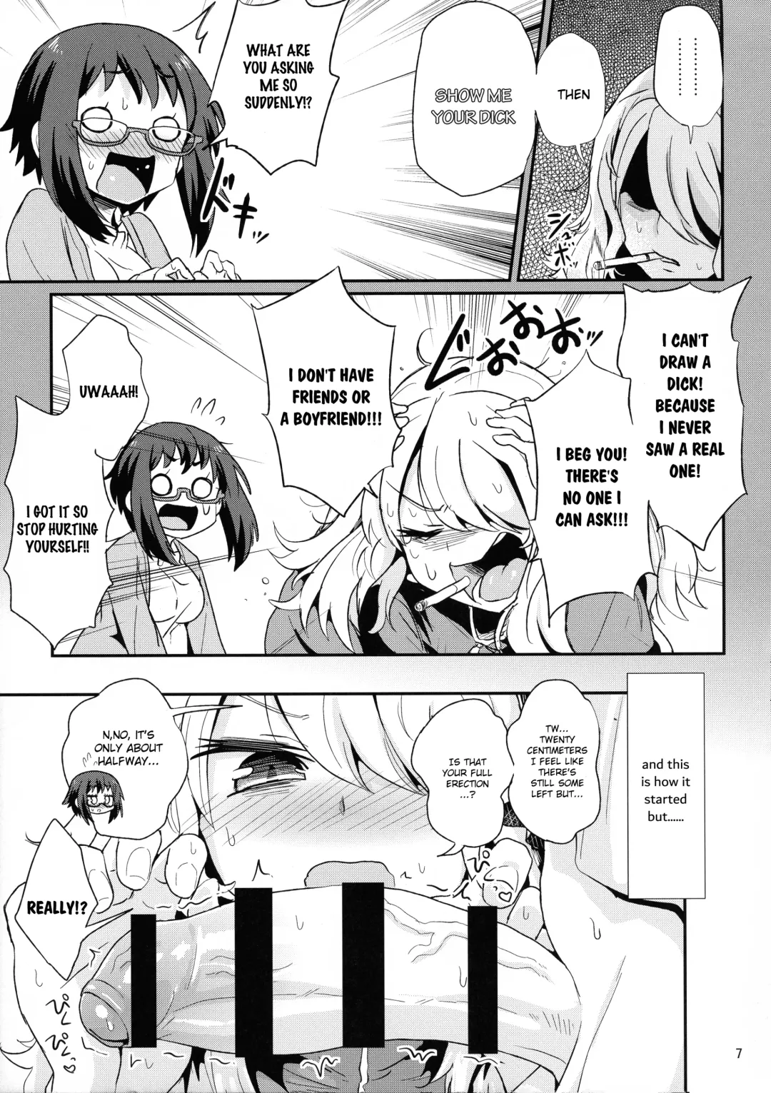 [Magifuro Konnyaku] Mecha Shiko Shichau Kei Joshi Fhentai - Page 7