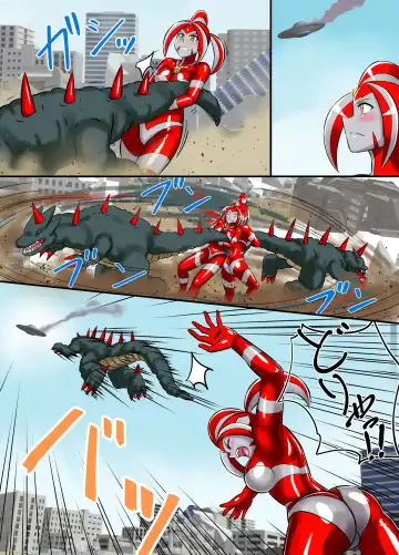 [Asu] Ultimate Rena Ch. 4 Uchuujin no Wana! Fukanzen Henshin! Fhentai - Page 42