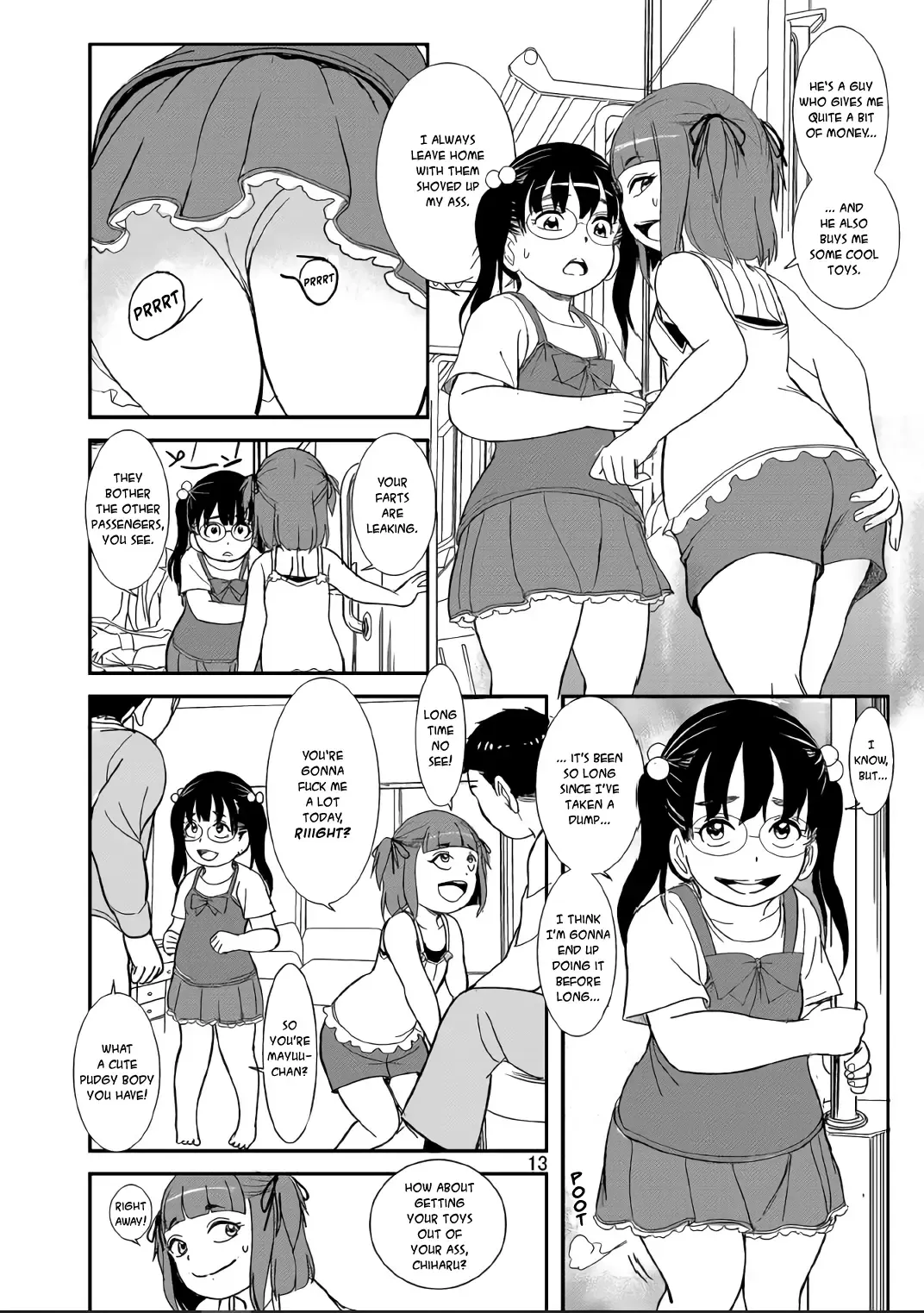 [Otokawa Kazuki] Watashi-tachi Bichibichi Bitch | We Are the Shitting Sluts Fhentai - Page 14