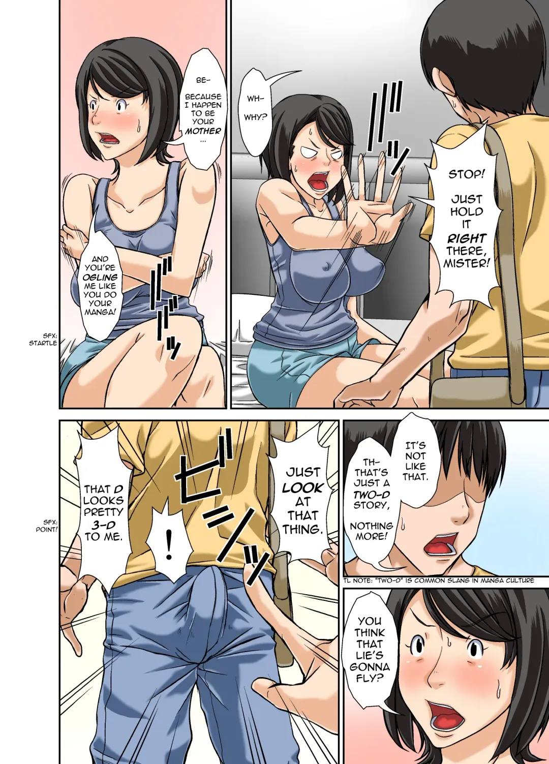 [Hoyoyo] Kora! Anta Hahaoya ni Herikutsu o Konete Nani Ecchi na Koto Shiyou to Shiteru no! | Hey! Give Your Mother One Good Reason Why You're Trying to Do Sexy Stuff to Her! Fhentai - Page 10