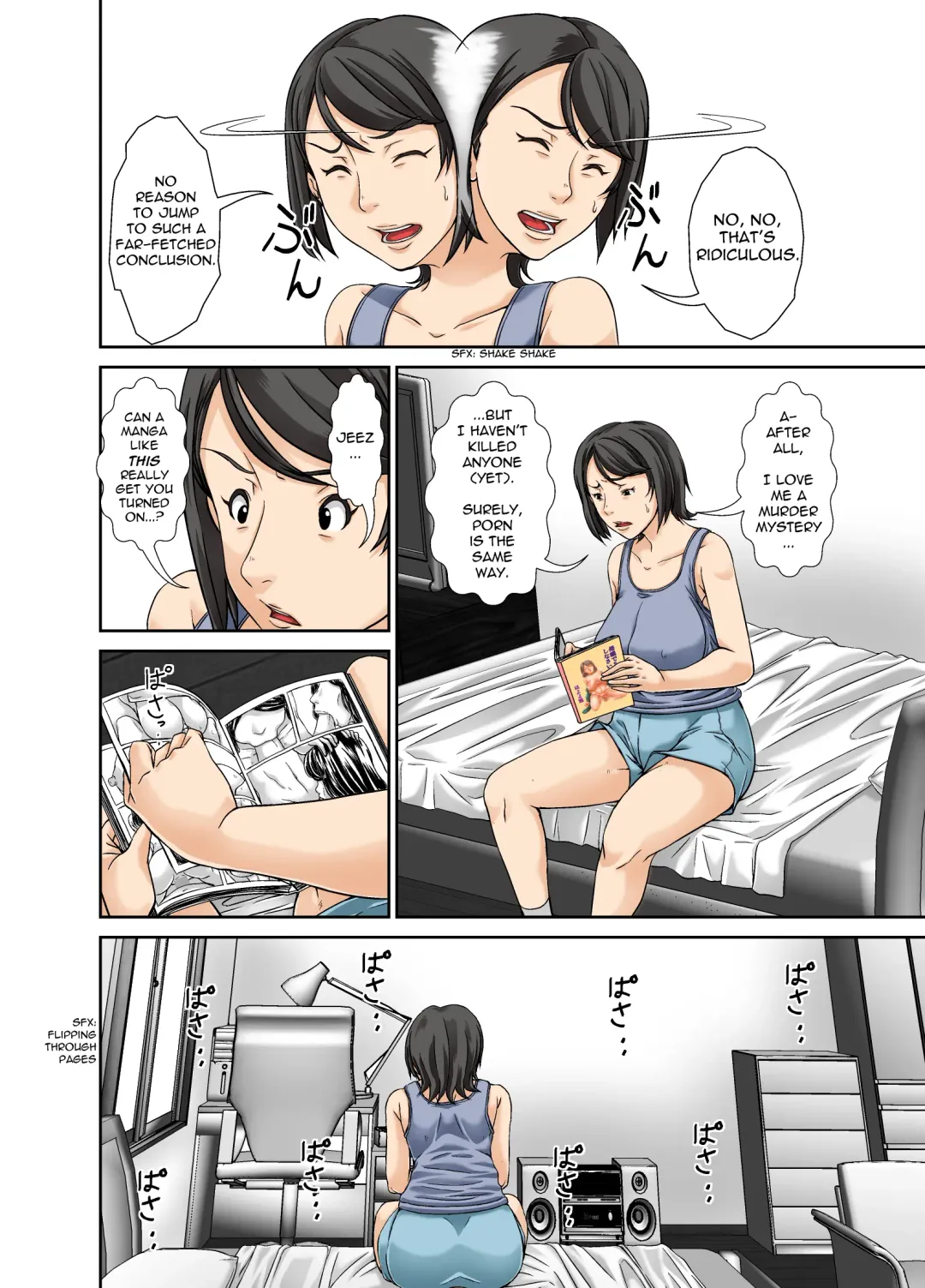 [Hoyoyo] Kora! Anta Hahaoya ni Herikutsu o Konete Nani Ecchi na Koto Shiyou to Shiteru no! | Hey! Give Your Mother One Good Reason Why You're Trying to Do Sexy Stuff to Her! Fhentai - Page 4