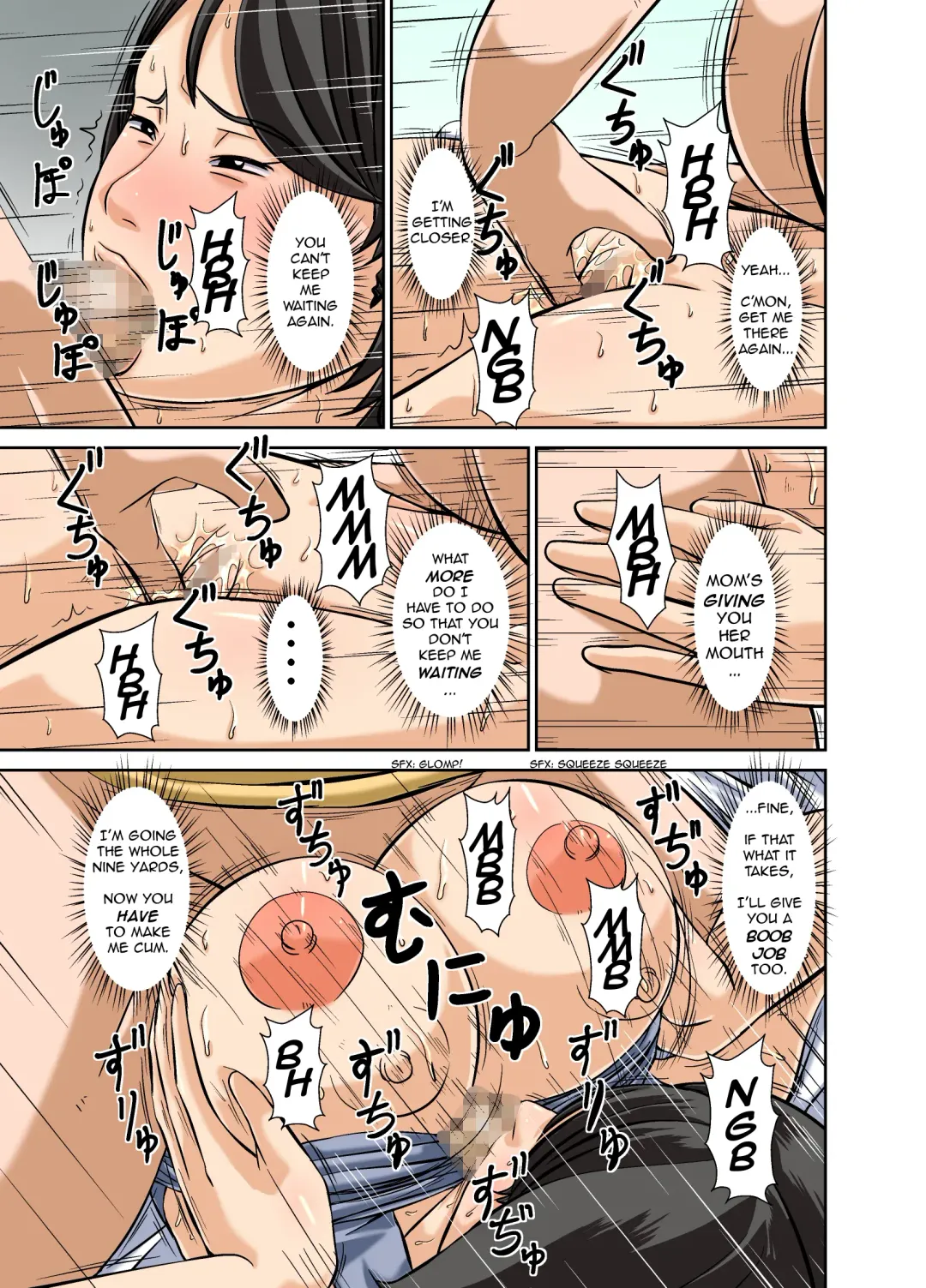 [Hoyoyo] Kora! Anta Hahaoya ni Herikutsu o Konete Nani Ecchi na Koto Shiyou to Shiteru no! | Hey! Give Your Mother One Good Reason Why You're Trying to Do Sexy Stuff to Her! Fhentai - Page 45