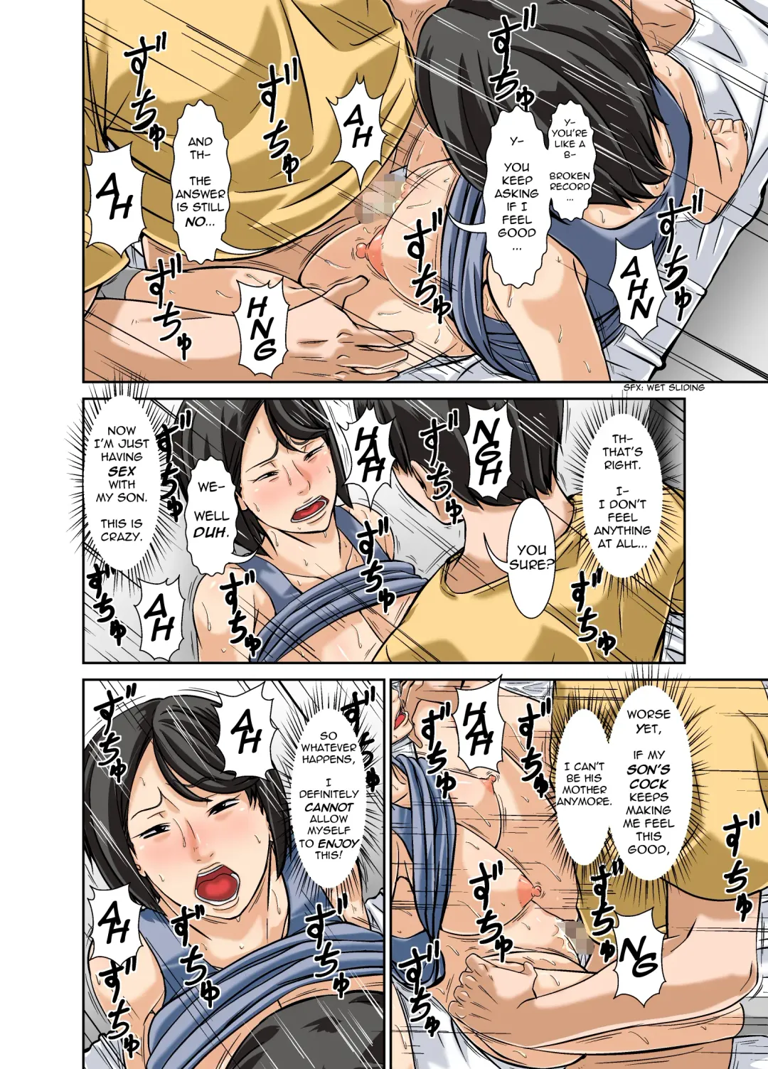 [Hoyoyo] Kora! Anta Hahaoya ni Herikutsu o Konete Nani Ecchi na Koto Shiyou to Shiteru no! | Hey! Give Your Mother One Good Reason Why You're Trying to Do Sexy Stuff to Her! Fhentai - Page 56
