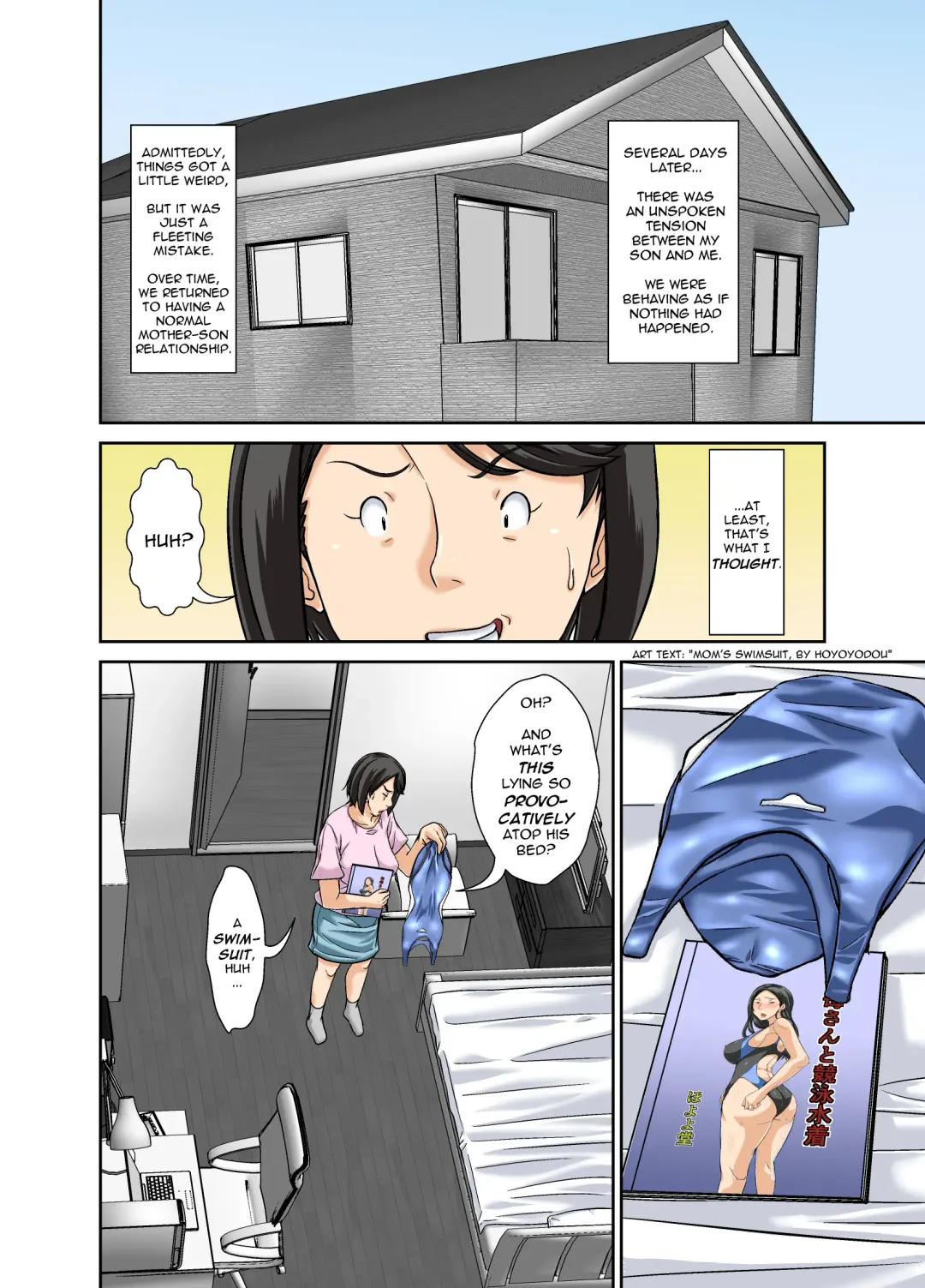 [Hoyoyo] Kora! Anta Hahaoya ni Herikutsu o Konete Nani Ecchi na Koto Shiyou to Shiteru no! | Hey! Give Your Mother One Good Reason Why You're Trying to Do Sexy Stuff to Her! Fhentai - Page 86