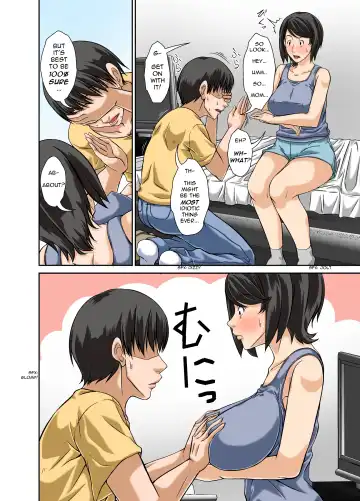 [Hoyoyo] Kora! Anta Hahaoya ni Herikutsu o Konete Nani Ecchi na Koto Shiyou to Shiteru no! | Hey! Give Your Mother One Good Reason Why You're Trying to Do Sexy Stuff to Her! Fhentai - Page 12