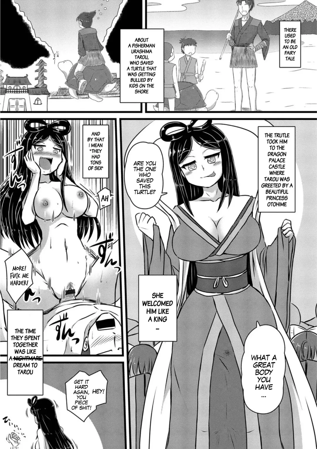 [Murasaki] Ryuuguujou no Tsuyabanashi | Lewd Fairy Tale Of The Dragon Palace Castle Fhentai - Page 5
