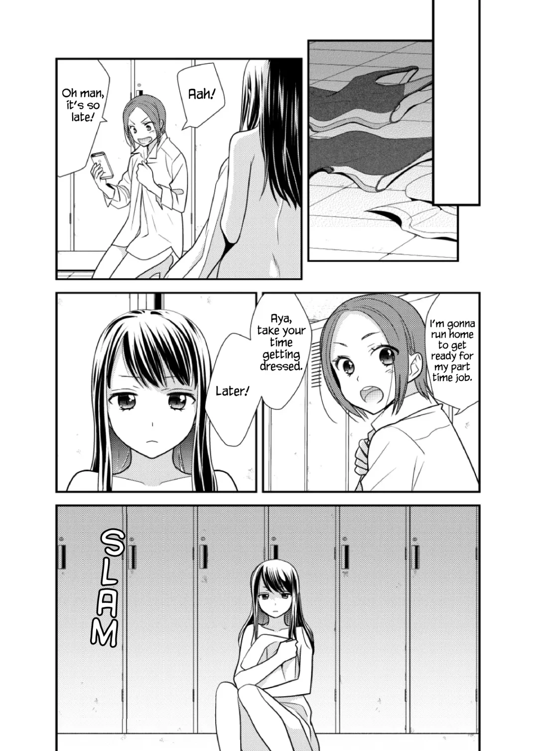 [Ooshima Tomo - Ooshima Towa] Joshi Kouishitsu Suieibu Fhentai - Page 8