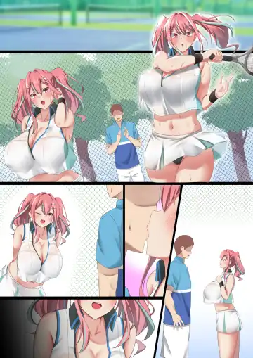 [Nanohana] Bakunyuu Gal no Ore no Kanojo ga TenniCir no Yarichin Otoko ni Netorareta Hanashi Fhentai - Page 32