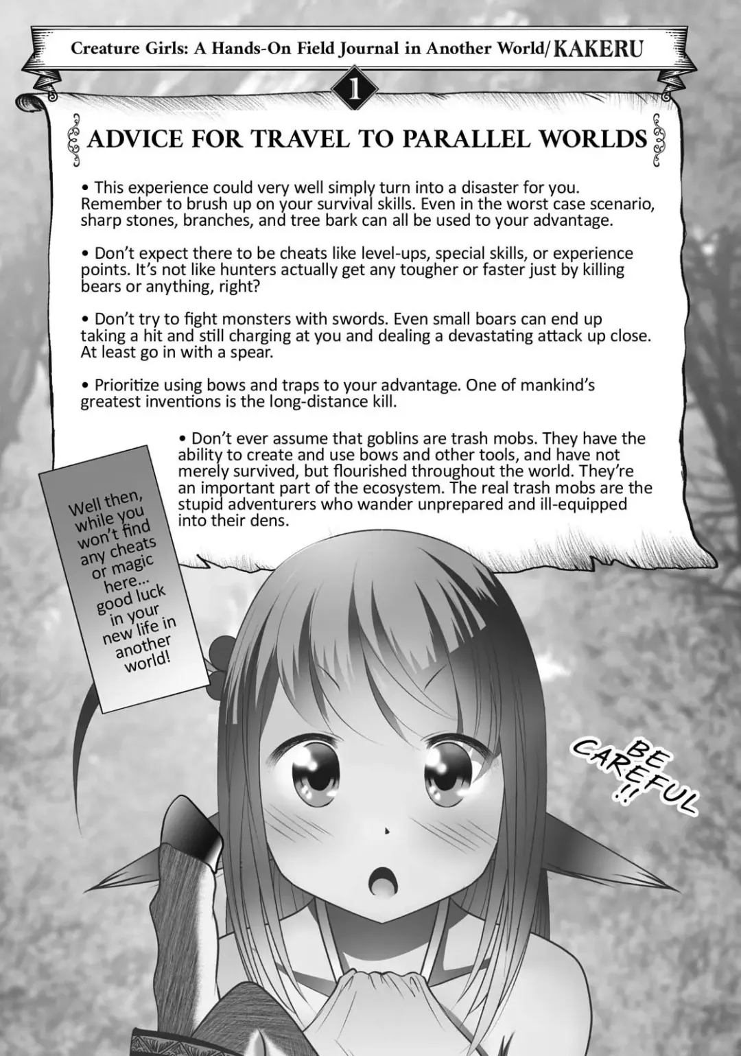 [Kakeru] Creature Girls - A hands-on field journal in another world Fhentai - Page 3