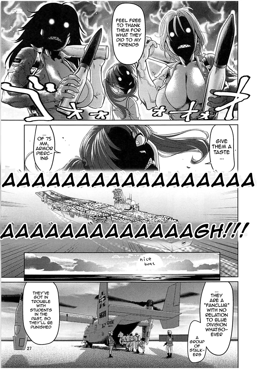 [Saida Kazuaki] Kawashima Momo to Koyama Yuzu no Sennyuu! Seishidan-kou Daisakusen | Momo Kawashima and Yuzu Koyama's Infiltration! Operation Blue Division Highschool Fhentai - Page 26