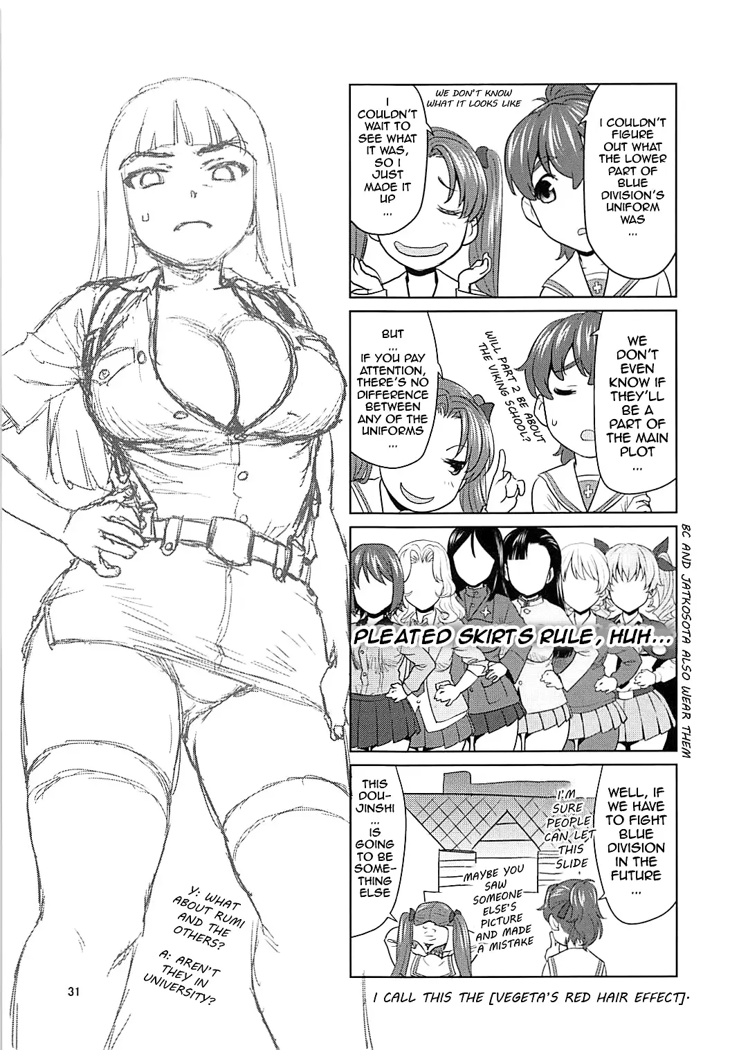 [Saida Kazuaki] Kawashima Momo to Koyama Yuzu no Sennyuu! Seishidan-kou Daisakusen | Momo Kawashima and Yuzu Koyama's Infiltration! Operation Blue Division Highschool Fhentai - Page 30