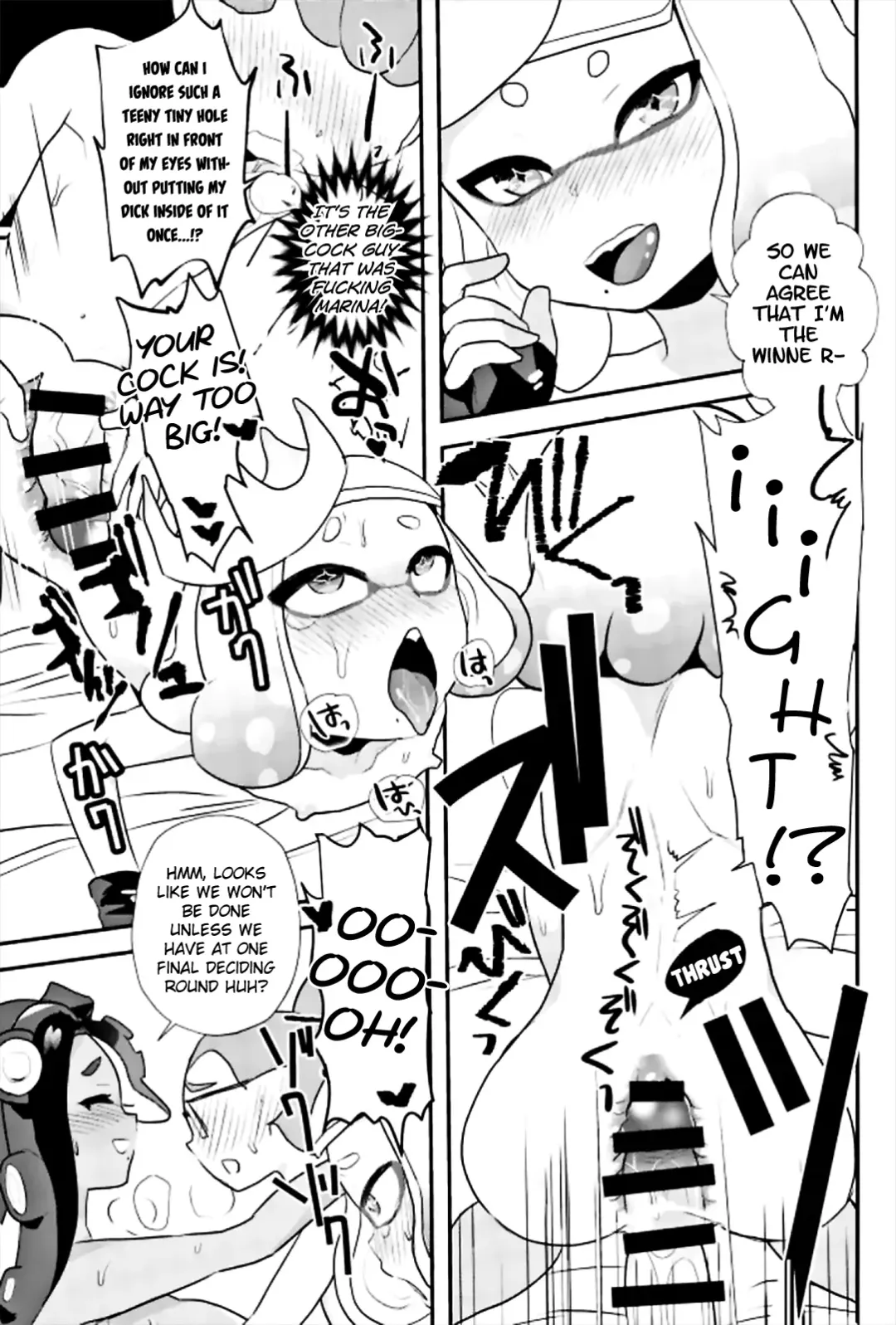 [Ronrinri Ronri] Kenshou! Ecchi ga Jouzu nano wa Hime? Iida? | Confirmation! Who's Better at Sex, Pearl? Or Marina? Fhentai - Page 22