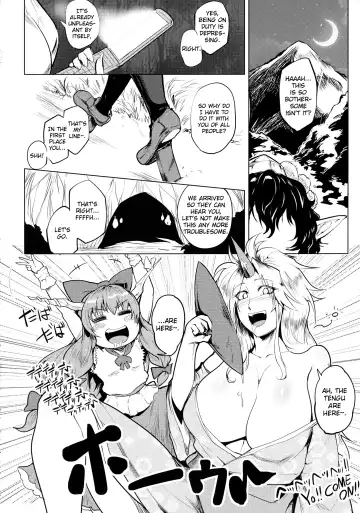 [Sagattoru] Bokkin Mukashibanashi - Oni to Tengu no Futanari Gassen Fhentai - Page 8