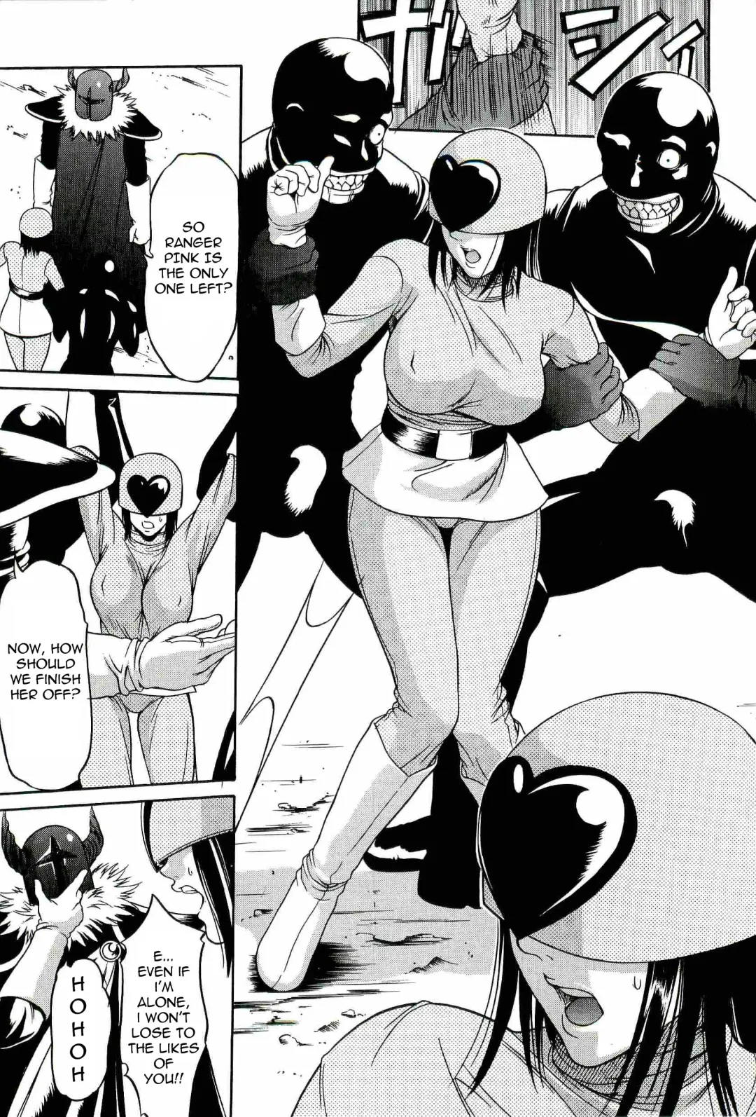 [Psycho] Real Rangers Fhentai - Page 7