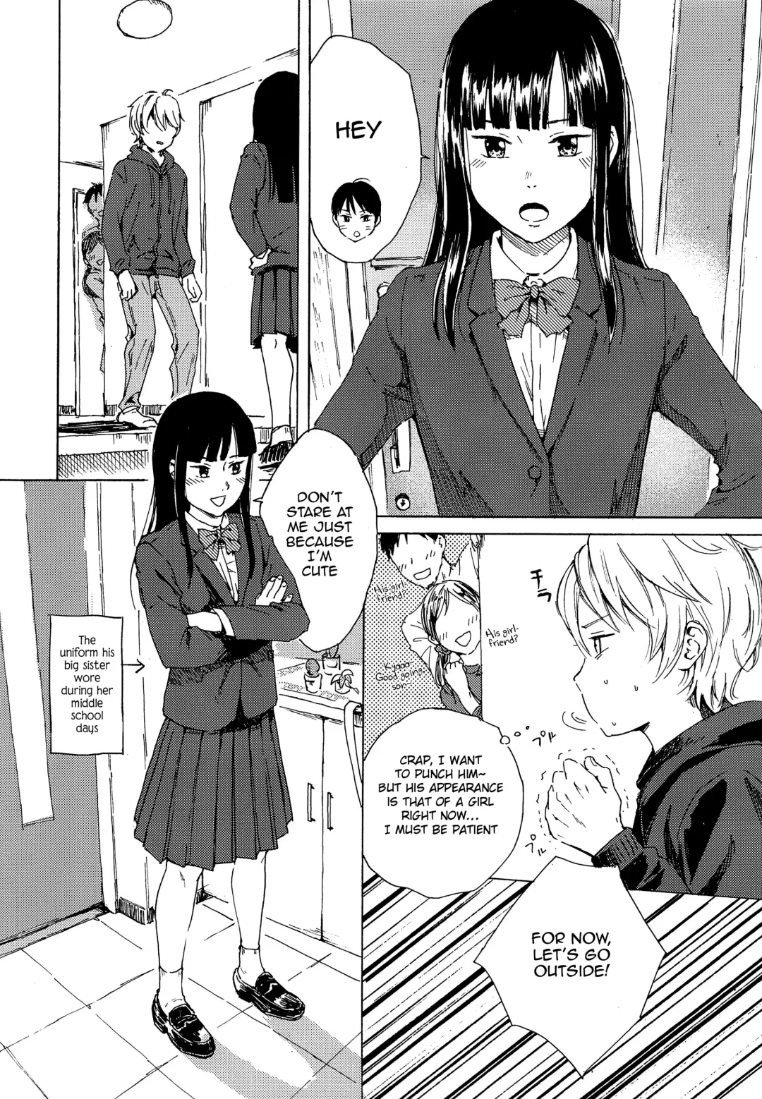 [Tataru] Skirt in the Kataomoi | Skirt in the Unrequited Love Fhentai - Page 9