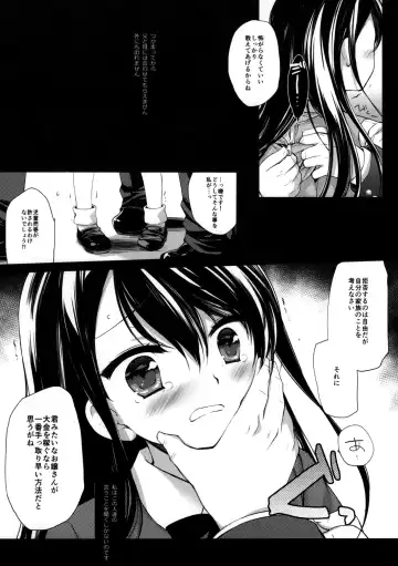 [Miyasu Risa - Sakurazawa Izumi] Botsuraku Ojou-sama Kyousei Fuuzoku Ochi Fhentai - Page 20
