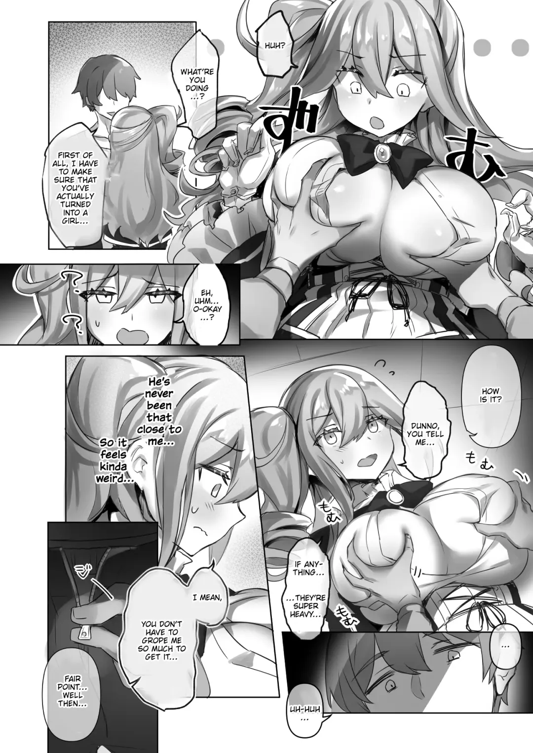 [Pokoten] Josou Haishin-nushi wa Onee-chan ni Naritai. | Crossdressing Streamer Wants to be a Big Sis. Fhentai - Page 12