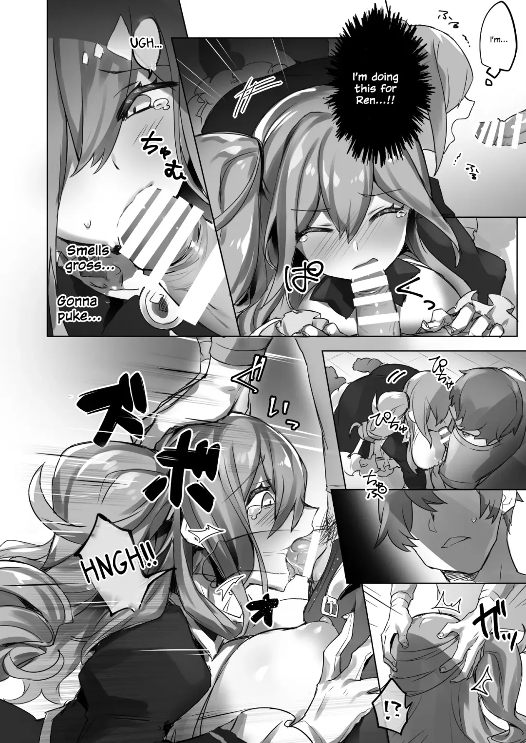 [Pokoten] Josou Haishin-nushi wa Onee-chan ni Naritai. | Crossdressing Streamer Wants to be a Big Sis. Fhentai - Page 14