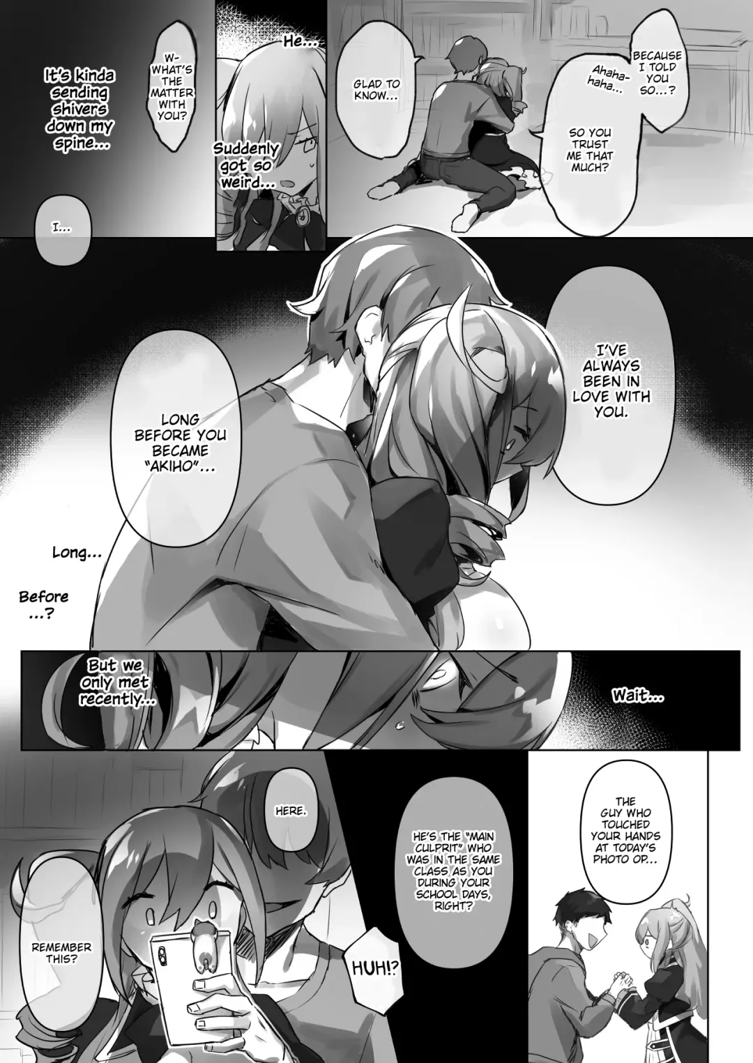 [Pokoten] Josou Haishin-nushi wa Onee-chan ni Naritai. | Crossdressing Streamer Wants to be a Big Sis. Fhentai - Page 17