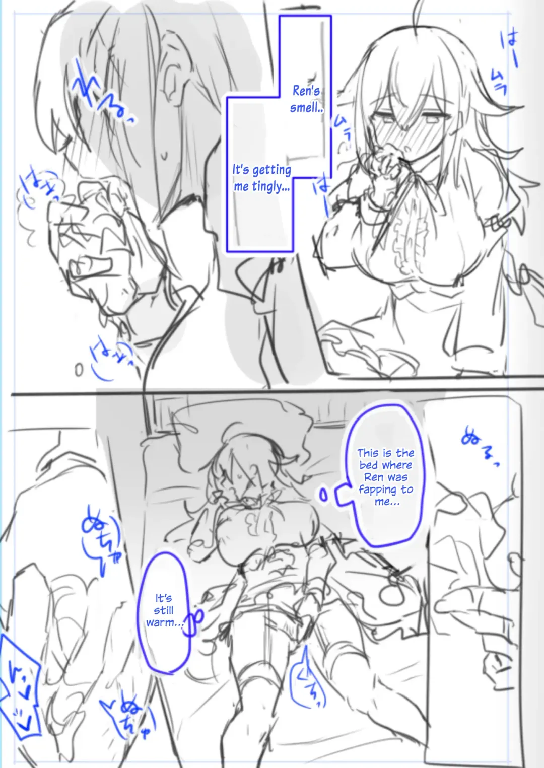 [Pokoten] Josou Haishin-nushi wa Onee-chan ni Naritai. | Crossdressing Streamer Wants to be a Big Sis. Fhentai - Page 49