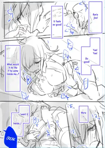 [Pokoten] Josou Haishin-nushi wa Onee-chan ni Naritai. | Crossdressing Streamer Wants to be a Big Sis. Fhentai - Page 50