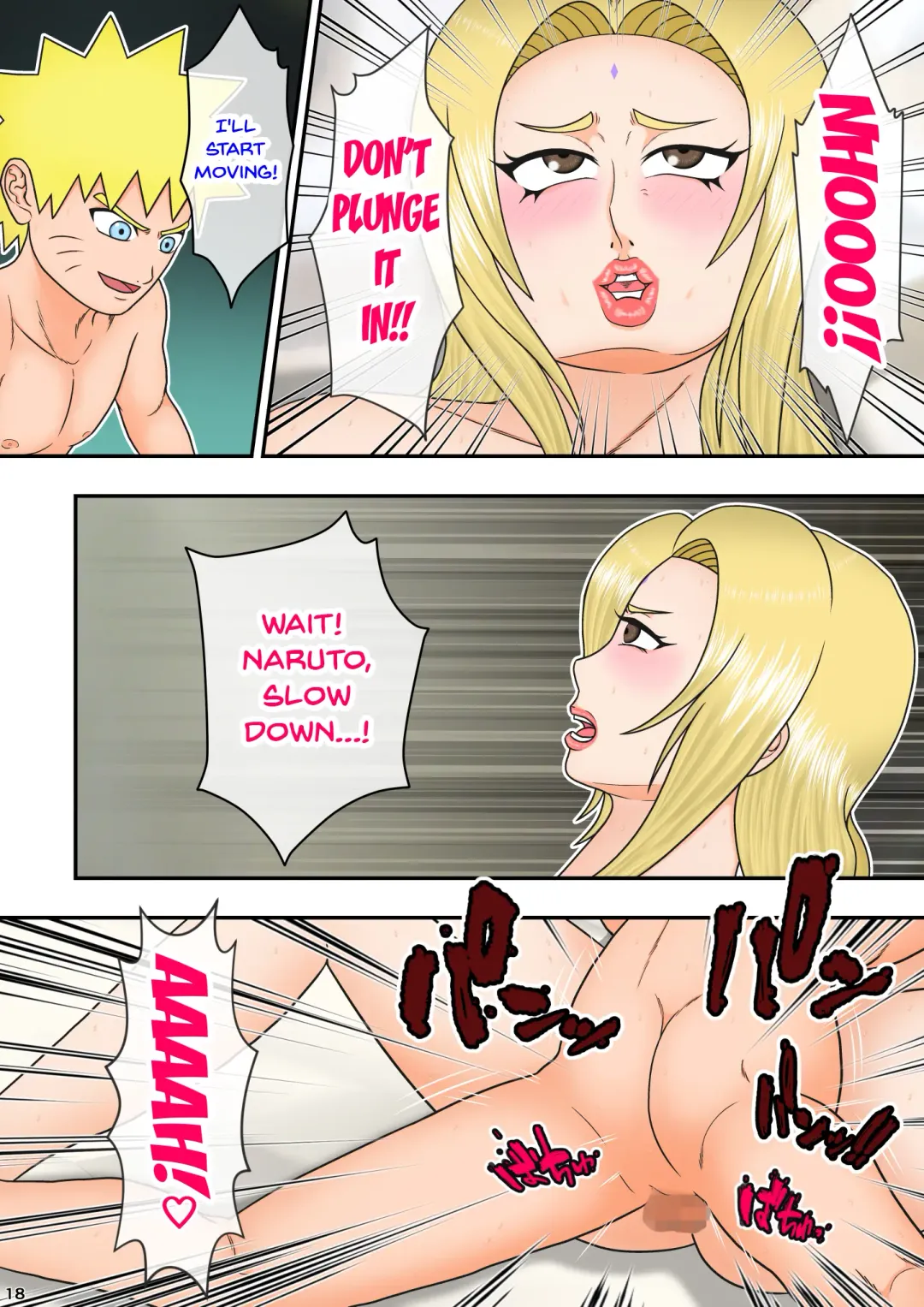 [Asakura Gin] Tsunade no Seikyouiku 2 ~Kanraku Hen~ | Tsunade's Sex Education 2 ~Surrender Edition~ Fhentai - Page 19